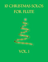 10 Christmas Solos For Flute Vol. 1 P.O.D. cover